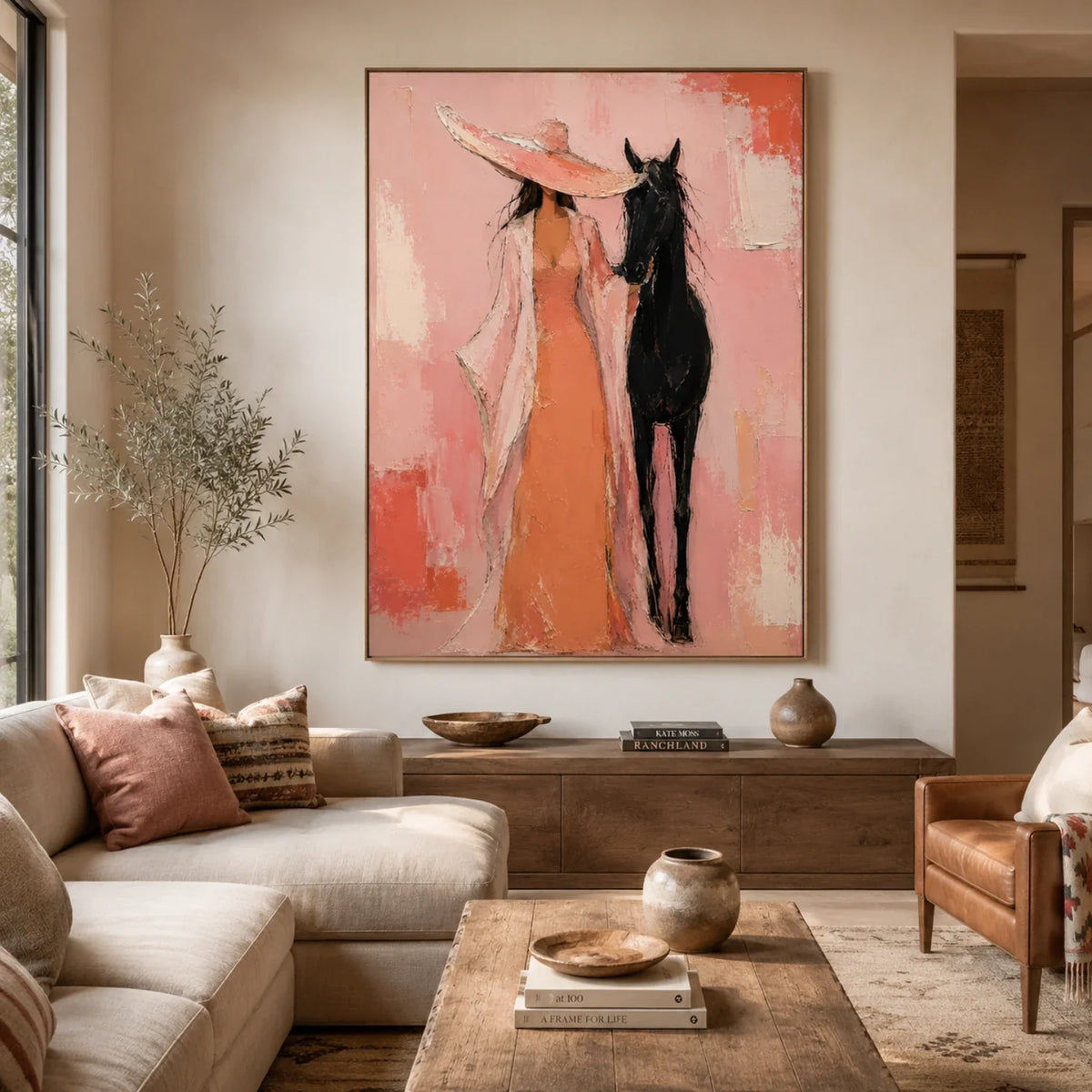 POP Art | Petal Whisper With Horse