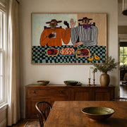 Vintage Americana Art | Harvest Table