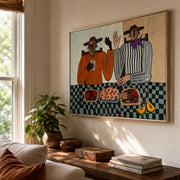Vintage Americana Art | Harvest Table