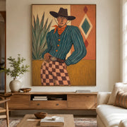 Vintage Americana Art | The Geometry of Dust