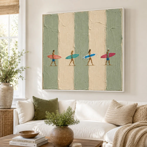 3D textured Art | Stride of Summer