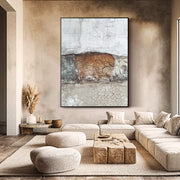 Wabi-Sabi Art | Rustic Cracked Patina