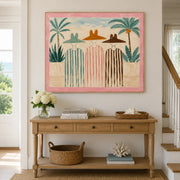 Vintage Americana Art | Beneath the Palms