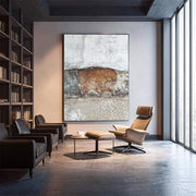 Wabi-Sabi Art | Rustic Cracked Patina