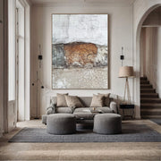 Wabi-Sabi Art | Rustic Cracked Patina