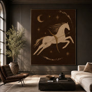Vintage Americana Art | Lunar Centaur's Gallop