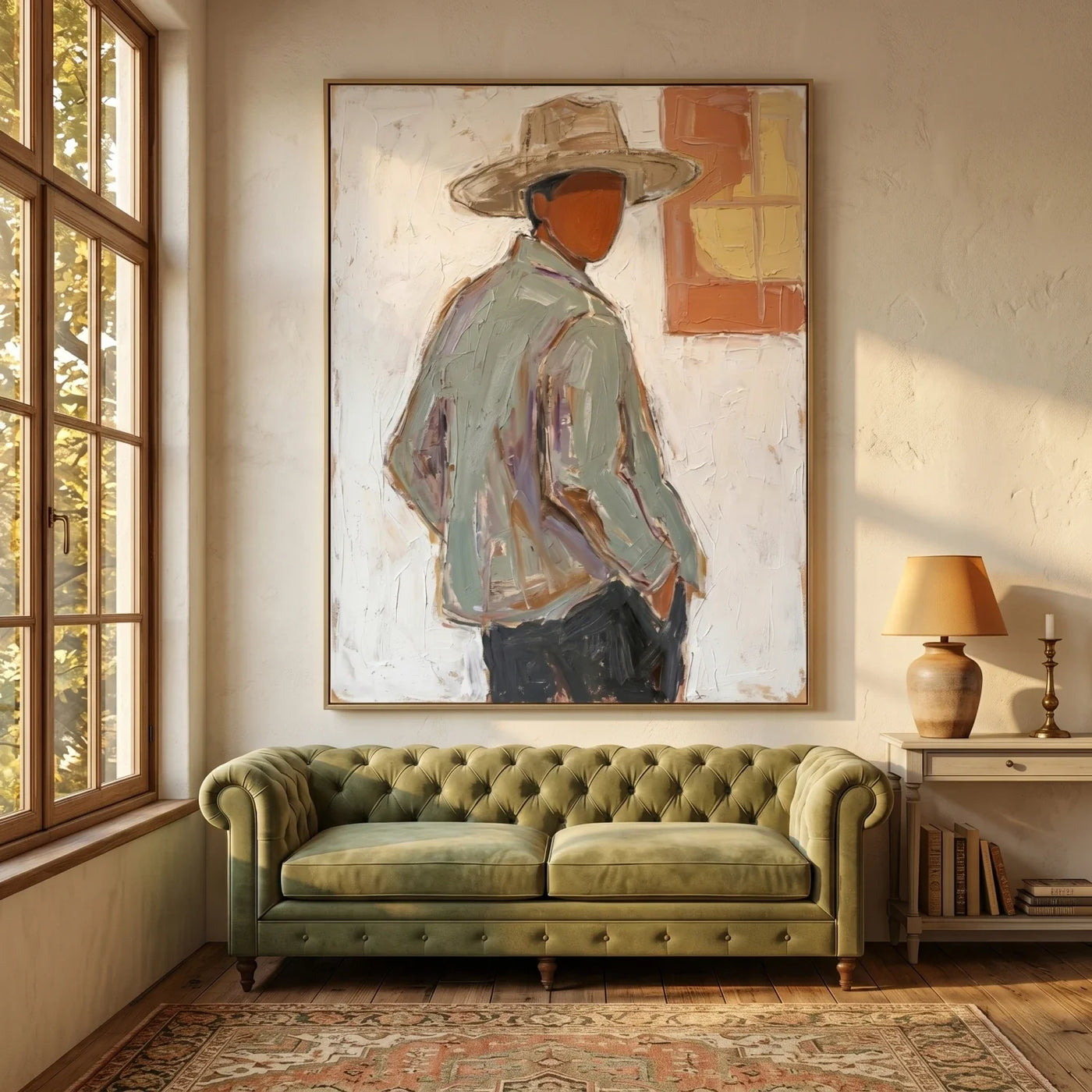 Vintage Americana Art | Desert Silence