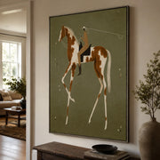 Vintage Americana Art | Ochre Reverie