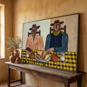 Vintage Americana Art | Taco Supper
