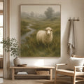 Vintage Americana Art | Valley Wool Ewe