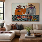 Vintage Americana Art | Harvest Table
