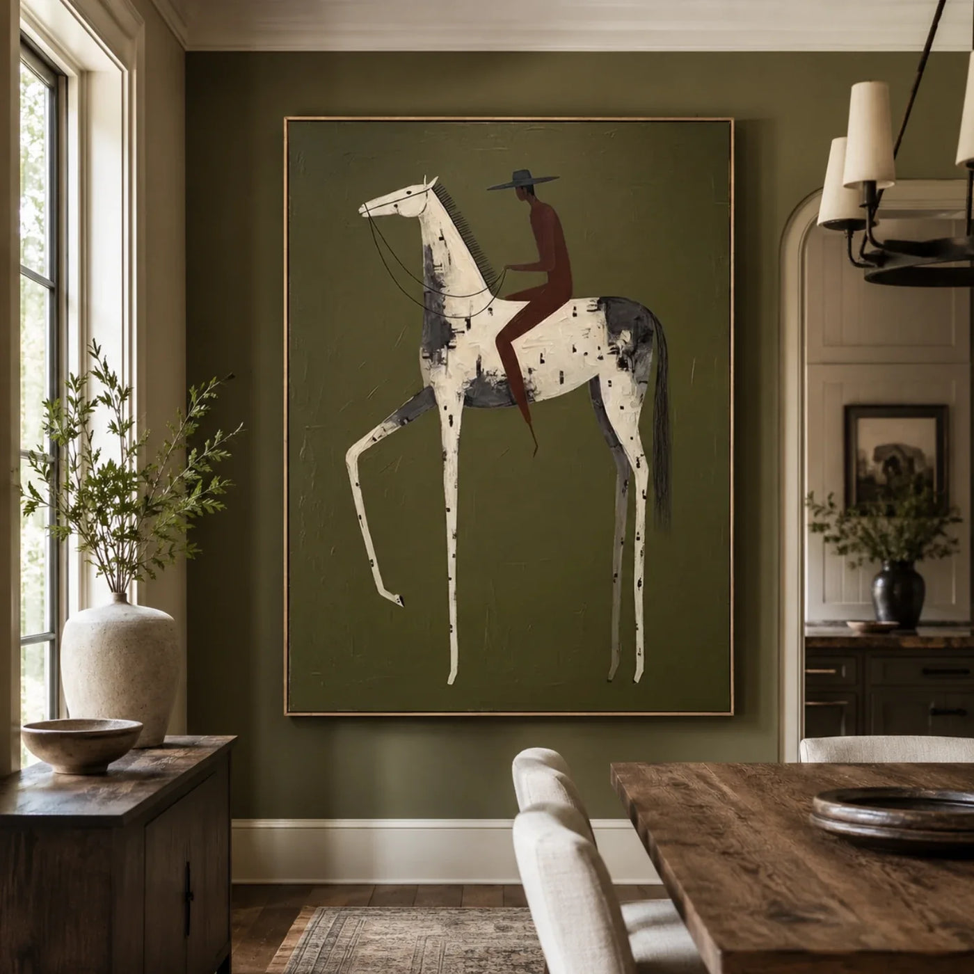 Vintage Americana Art | Verdant Passage