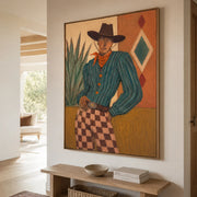 Vintage Americana Art | The Geometry of Dust