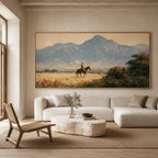 Vintage Americana Art | Peak Horizon Ride