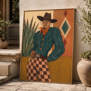 Vintage Americana Art | The Geometry of Dust