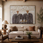 Vintage Americana Art | Shared Silence
