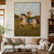 Vintage Americana Art | Where the Wind Learns Her Name
