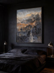 Impressionist Art | Misty Waterway Reflections