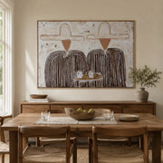 Vintage Americana Art | Shared Silence