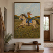 Vintage Americana Art | Where the Wind Learns Her Name