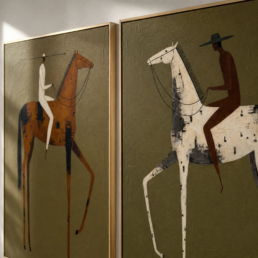 Vintage Americana Art | Olive Gallop