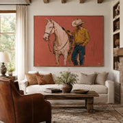 POP Art | Quiet Geometry of the White Mustang