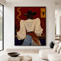 POP Art | Saloon Cowgirl’s Back View