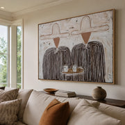 Vintage Americana Art | Shared Silence