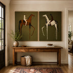 Vintage Americana Art | Olive Gallop