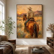 Vintage Americana Art | Where the Day Falls Quiet