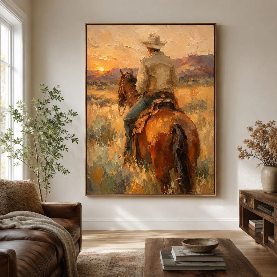 Vintage Americana Art | Where the Day Falls Quiet