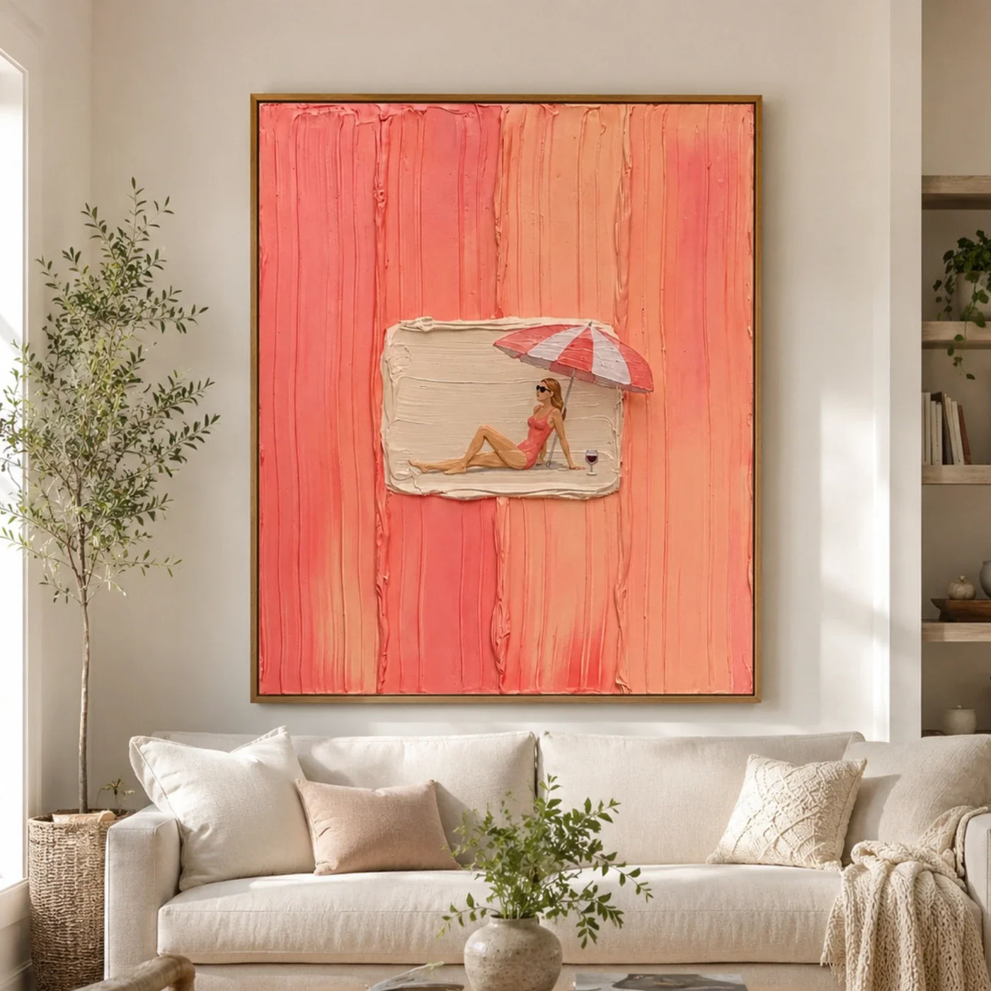 3D textured Art | Coral Interlude