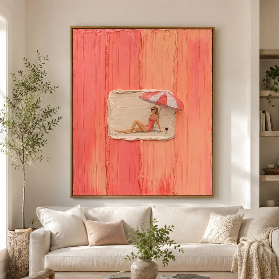 3D textured Art | Coral Interlude
