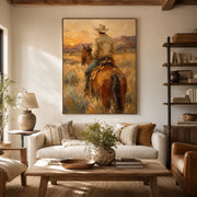 Vintage Americana Art | Where the Day Falls Quiet