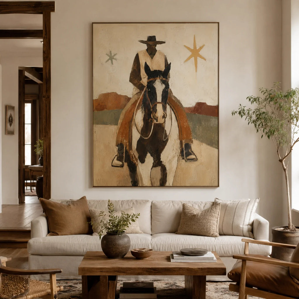 Vintage Americana Art | Where the Dust Keeps Its Stars