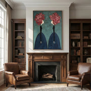 Surreal Art | Floral Crown Sisters