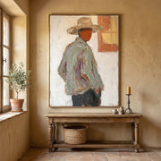 Vintage Americana Art | Desert Silence