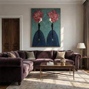 Surreal Art | Floral Crown Sisters