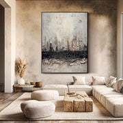Wabi-Sabi Art | Raw Darkened Strata