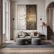 Wabi-Sabi Art | Cracked Wall Divide