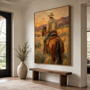 Vintage Americana Art | Where the Day Falls Quiet