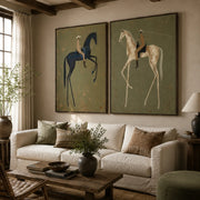 Vintage Americana Art | Saddle Hymn