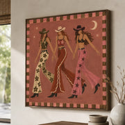 POP Art | Moon Cowgirl Trio