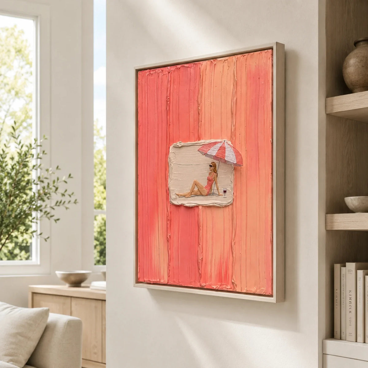 3D textured Art | Coral Interlude