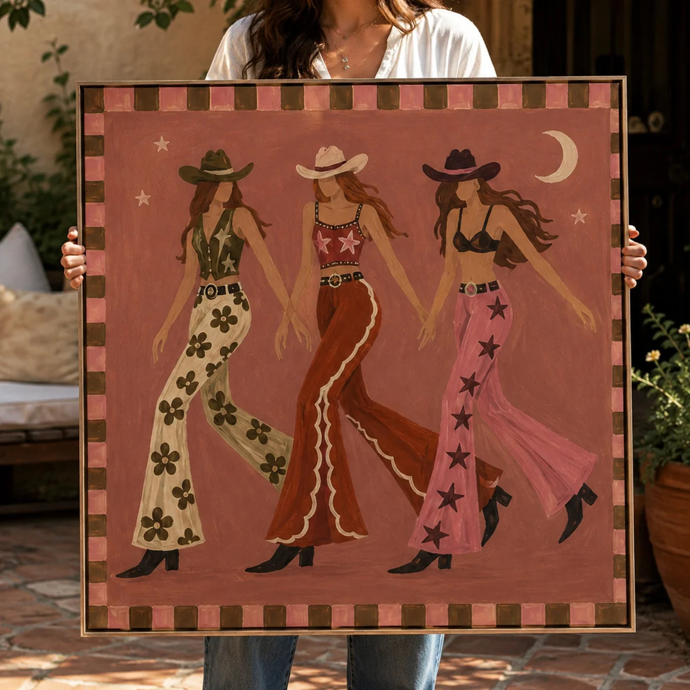 POP Art | Moon Cowgirl Trio