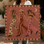 POP Art | Moon Cowgirl Trio
