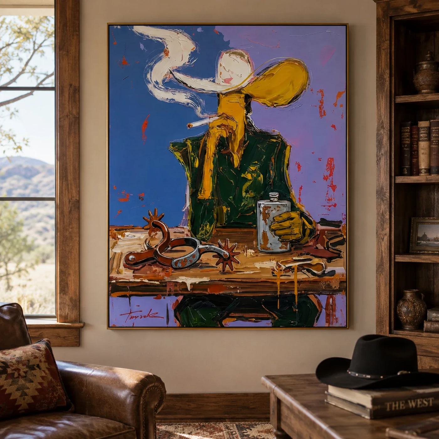 POP Art | Cowboy Repose