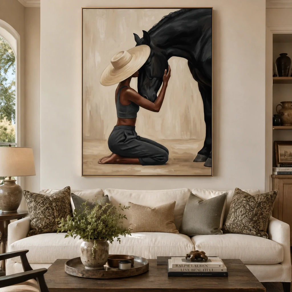 Vintage Americana Art | Quiet Bond