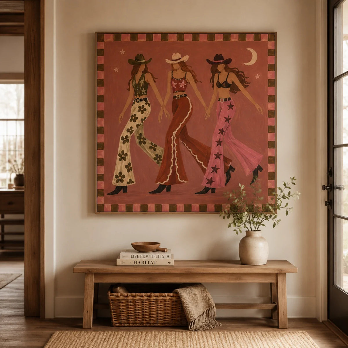 POP Art | Moon Cowgirl Trio