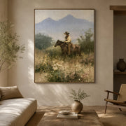 Vintage Americana Art | Wildflower Trail